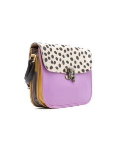 กระเป๋าถือหนังแท้สำหรับผู้หญิงกระเป๋าสะพายไหล่แนววินเทจแบบลำลองพิมพ์ลายสัตว์สีสันสดใสเครื่องประดับแฟชั่นใหม่ที่ทำด้วยมือ - Product Image 5