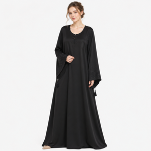 Abaya Casual Emerald Grace, Abaya Royal Stripe, Abaya Noor Open, Abaya Elite Kaftan, Abaya Grace Line - Product Image 5
