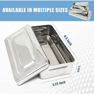 Caja de Acero para Instrumentos Médico-Quirúrgicos Reutilizable con Tapa, Servicio OEM ODM Disponible, Precios Competitivos de Fábrica al por Mayor - Product Image 5