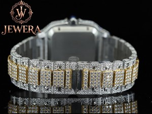 JEWERA Luxury Men's Chronograph Watch 41mm Case Stainless Steel Band Sapphire Crystal Mechanical Movement Analog Display Date - Product Image 5