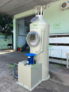 High Efficiency 8000-12000 m3/h Vertical <b>Spray</b> Tower for Lab Chemical Fume Treatment - Product Image 5
