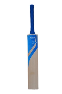 Bate de Críquet Profesional de Madera Ligera de Kashmir Willow de Alta Calidad Acelin Sports para Zurdos, con Logotipo Personalizado, Fabricante OEM - Product Image 3