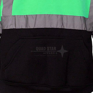 เสื้อฮู้ดดี้ทำงานผู้ชายสีพื้นรุ่นใหม่ล่าสุด ผลิตจากโพลีเอสเตอร์ ราคาขายส่ง - Product Image 5