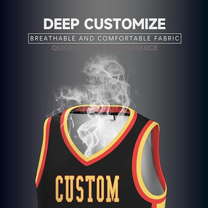 Camiseta de Baloncesto Juvenil Profesional Reversible, Ropa Deportiva con Logotipo Personalizado y Tela Transpirable - Product Image 5