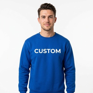 Sudadera de Algodón para Hombre, con Estampado Personalizado, Cuello Redondo, Estilo Urbano, Proveedor de Ropa al Por Mayor - Product Image 1