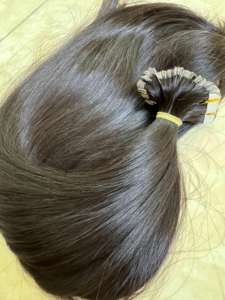 ผมต่อแบบ100% ผมมนุษย์ผมตรงผมต่อแบบเทป - Product Image 4