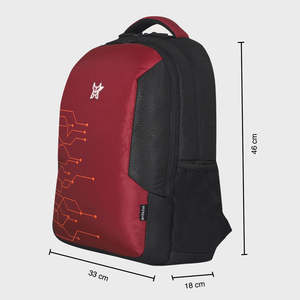 กระเป๋าเป้สะพายหลัง Arctic Fox Auto Tawny Port สำหรับใส่แล็ปท็อป - ดีไซน์ทันสมัย ทำจากผ้า Oxford และ PU พร้อมพอร์ต USB ลายเรขาคณิต เหมาะสำหรับสำนักงาน มหาวิทยาลัย และการเดินทาง - Product Image 5