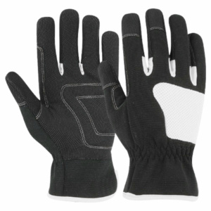 Gants de travail mécaniques de haute qualité en cuir synthétique Amara, respirants, avec dos de la main en Spandex résistant aux chocs, pour la sécurité des mécaniciens - Product Image 6