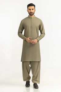 Conception personnalisée pour hommes : Salwar Kameez, vêtements indiens et pakistanais, coton respirant, tenue traditionnelle pour adultes - Product Image 2