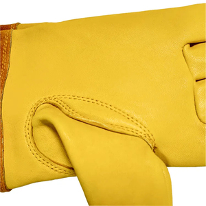 Guantes de Trabajo de Cuero al por Mayor, Guantes de Seguridad Industriales, Antideslizantes, Resistentes al Calor, Diferentes Colores, Guantes de Fábrica - Product Image 5