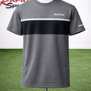 Camiseta Casual de Cuello Redondo para Hombre, Corte Regular, Estampado Frontal por Transferencia Térmica, 100% Algodón Jersey Premium 210g, Ecológica, Estilo Urbano - Product Image 1