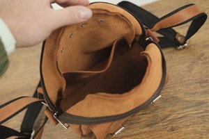 <b>Small</b> Size Genuine Leather Mini Backpack Women Real Leather Backpack Purse Vintage Designer Travel Daypack <b>Bag</b> LMBP-0028 - Product Image 5
