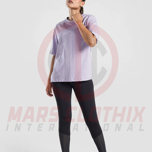 Camiseta Deportiva de Alto Rendimiento para Mujer, Transpirable, Elástica, de Secado Rápido, para Entrenamiento, Gimnasio, en Color Sólido - Product Image 2