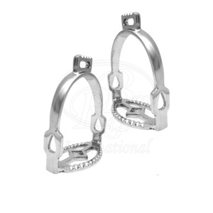 เหล็กยึดอานม้าสแตนเลสสตีลขนาด 4.75 นิ้ว สำหรับขี่ม้า - Product Image 3