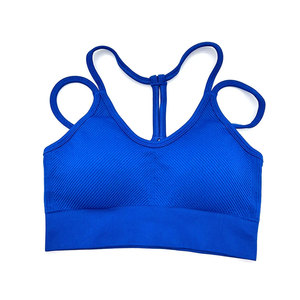 Sujetador Deportivo Personalizado de Nailon y Elastano con Elasticidad en 4 Direcciones, de Alto Impacto, Talla Grande, Suave, Transpirable y Acolchado para Gimnasio, Entrenamiento, Running y Yoga - Product Image 1