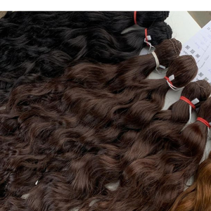 Extensiones de Cabello Humano Indio 100% Virgen, Suaves, Lisas, Duraderas, Calidad Premium, Doble Trama a Máquina, Sin Enredos, Sin Caída - Product Image 5