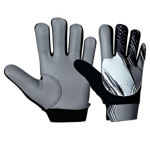 Gants de gardien de but de football en PU à doigts entiers, antidérapants, respirants, avec sangle de poignet réglable, impression par sublimation, unisexe - Product Image 3
