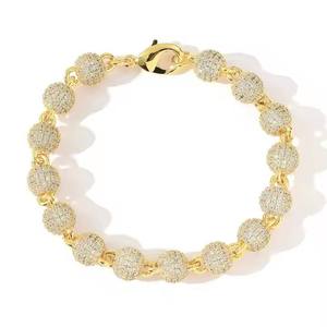 Wholesale Supply Handmade Luxury Moissanite Diamond Cuban Link Bracelet <b>for</b> <b>Men</b> and Women Available <b>for</b> Export Price - Product Image 1