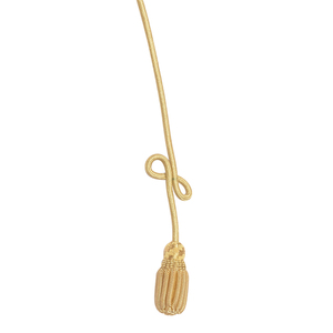 Hamza Badges Customizable Ceremonial Uniform <b>Accessories</b>-Gold Bullion Metallic Silk Leather Materials French Wire <b>Braided</b> Tassel - Product Image 4