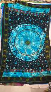 Gran Tapiz Mandala Art Deco Vibrante para Colgar en la Pared, Manta de Algodón Estilo Indio, Manta para Picnic, Tapete de Yoga, Decoración de Playa - Product Image 3