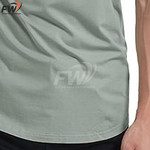 T-shirts pour hommes OEM, style unique, respirants, vêtements décontractés, 100% coton, coupe régulière, col rond, personnalisables, confortables, séchage rapide - Product Image 4