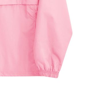 Veste rose unisexe pliable, coupe-vent brodé, léger, résistant à l'eau, vêtement de mode pour l'extérieur - Product Image 6