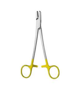 Pinza Portaagujas Olsen Hegar de 17 cm, Manual, de Acero Inoxidable de Alta Calidad, Instrumentos Quirúrgicos con Certificación CE - Product Image 4