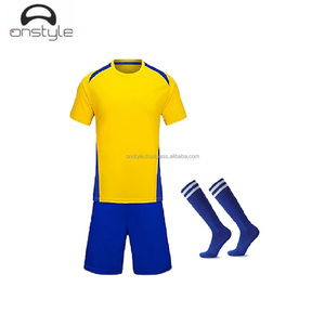 Personalized soccer kit with <b>socks</b> custom sublimation breathable fabric lightweight soccer jerseys for team sports competitions - Product Image 1