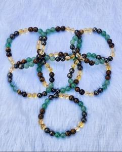 Pulsera Magnética de Piedras Preciosas Naturales de 8 mm Unisex, Certificada por Laboratorio, Ajustable, para Equilibrio del Alma y el Cuerpo, Alta Demanda - Product Image 4