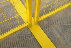 Métal portatif extérieur galvanisé 6 pieds * 10 pieds Panneau provisoire libre debout du Canada de barrière à vendre - Product Image 5