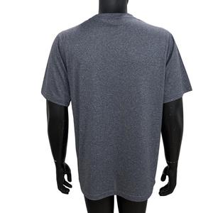 Huidu – T-shirt carré pour homme, 400G, 100 % polyester tissé, couleur unie, écologique, séchage rapide, anti-plis, coupe classique, style vintage, logo personnalisé - Product Image 5