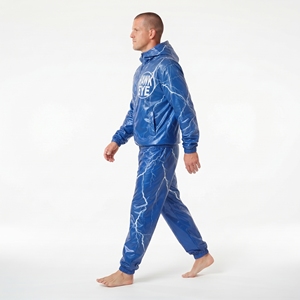 Vêtement de sport coupe-vent en polyester et nylon léger pour hommes, en gros, avec logo personnalisé - Product Image 6