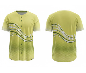 Proveedor de Camisetas de Béisbol Personalizadas OEM, Envío a Todo el Mundo con Logotipo y Números Personalizados |   Base de Poliéster Transpirable - Product Image 5