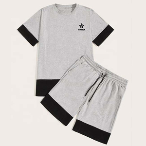 2026 OEM Summer Custom Breathable Casual Men's Two-Piece Tracksuits <b>Sets</b>-Customizable Colors Logos Sizes - Product Image 1