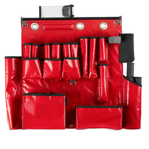 Tablier d'outillage de charpentier en vinyle, tablier de travail du bois avec poches pour outils, tablier d'atelier professionnel, tablier de charpentier durable - Product Image 5