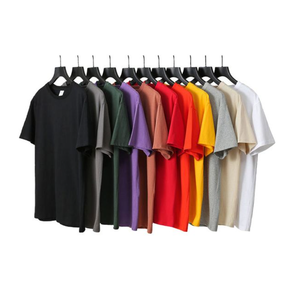 T-shirt pour homme en coton 100% bio, col rond, streetwear, design personnalisé de logo de luxe, impression sérigraphique, provenant du Bangladesh. - Product Image 4