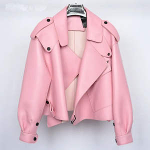 Veste en cuir pour femme, sur mesure, élégante, de haute qualité, disponible en différentes couleurs, à prix avantageux - Product Image 1