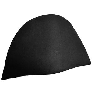 Chapeau Napoléon noir réglable pour adulte, style corsage, reproduction d'un casquette historique pour costume d'extérieur - Product Image 4