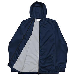 Chaqueta Cortavientos Impermeable para Hombre, Personalizada al por Mayor, con Capucha, Ligera, Deportiva, Fabricación OEM - Product Image 4