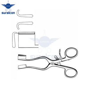 Retractor Autoretráctil Weitlaner de 14 cm (5½ Pulgadas) y 18 mm, Acero Inoxidable, Reutilizable, Instrumento Médico Quirúrgico - Product Image 4