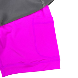 Pantalones Cortos Deportivos 2 en 1 Transpirables Personalizados, Pantalones Cortos de Entrenamiento de Secado Rápido con Forro Atlético, Bolsillo con Cierre y Presilla para Toalla, Pantalones Cortos Deportivos para Hombre - Product Image 3