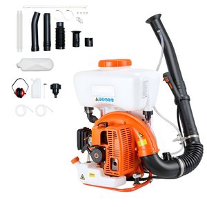 63CC 3HP Gas <b>Powered</b> Backpack Fogger <b>Sprayer</b> with 4 Gallon Tank Powder Liquid Mister Duster System for Pesticide Usage - Product Image 1