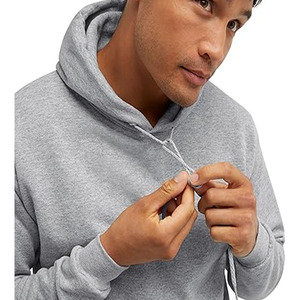 เสื้อฮู้ดโอเวอร์ไซส์ผ้าฟลีซเนื้อหนาปานกลาง สไตล์สตรีทแวร์ลำลอง สำหรับออกกำลังกาย ผู้ชาย - Product Image 3