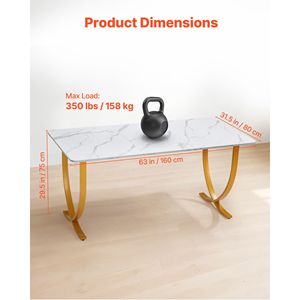 Scrivania Direzionale Moderna Grande 160 cm L x 80 cm P, Tavolo PC Moderno per Sala Riunioni, Arredamento Aziendale - Product Image 3