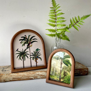 Cadre photo en bois moderne et écologique fait main, forme personnalisable pour installation verticale sur table, directement du fournisseur indien - Product Image 6