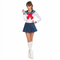 Disfraces de Colegiala Japonesa de Talla Grande para Mujer, OEM, Disfraz de Colegiala Japonesa para Mujer