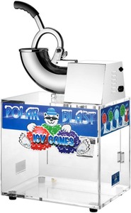 Machine à glace pilée - Machine à glace pilée en acrylique capable de broyer jusqu'à 500 lb de glace par heure pour les fêtes et les événements - Product Image 4