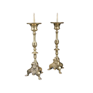 Candélabre en laiton au design classique à 3 bras, qualité supérieure, décoration pour événements et occasions, accessoires de décoration de mariage - Product Image 6