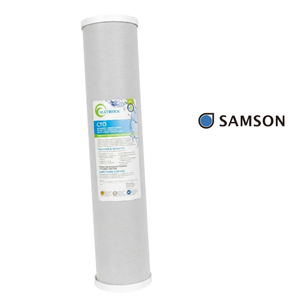 Filtre à charbon de coco haute densité de 20 pouces pour purificateurs d'eau universels, matériau certifié NSF, filtre à eau de qualité supérieure - Product Image 1
