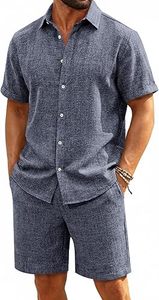 <b>Men</b> <b>Summer</b> Knitted Embroidered 100% Cotton Quick Dry Short Sleeve Custom Logo Street Style 300g Joggers Suits Set <b>Shirt</b> Short - Product Image 5